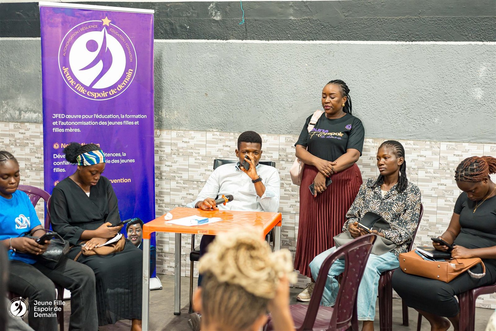 Panel et échanges lors du programme de formation JFED